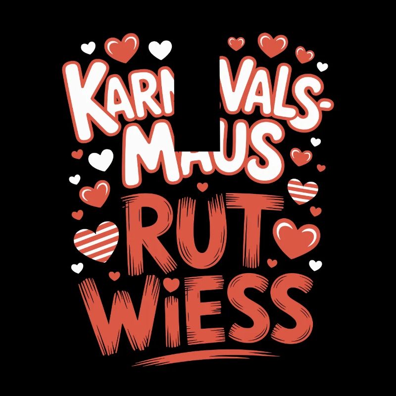 Karnevalsmaus Rut Wiess Köln Kölner Karneval Maus