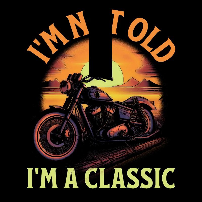 Ich bin nicht alt, ich bin ein klassisches Motorraddesign.