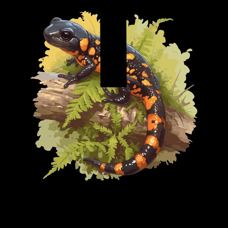 Feuersalamander Salamander