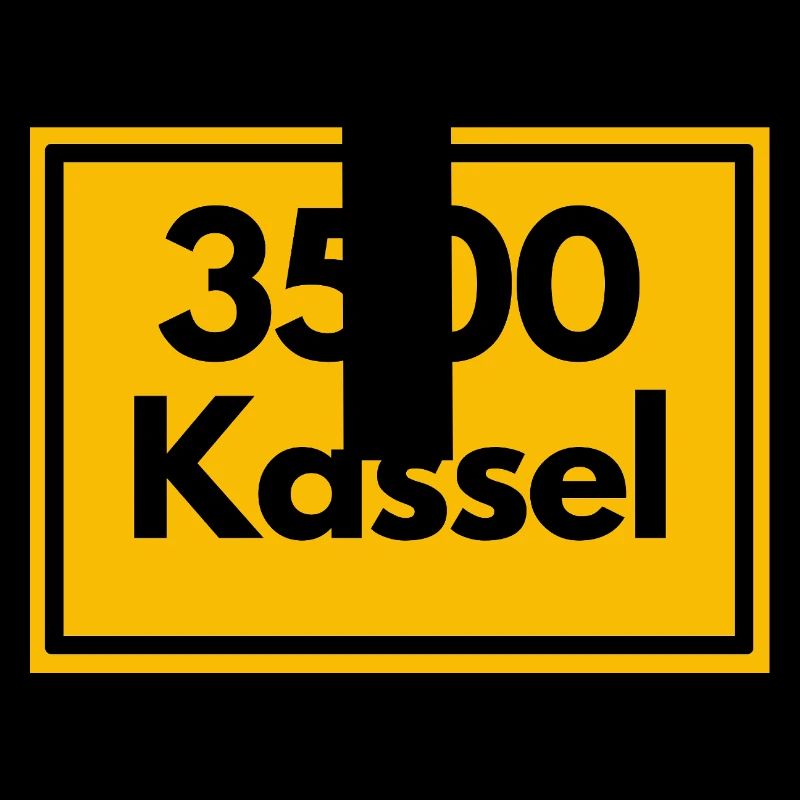 ANCIEN CODE POSTAL RETRO 3500 KASSEL LÖWENSTADT