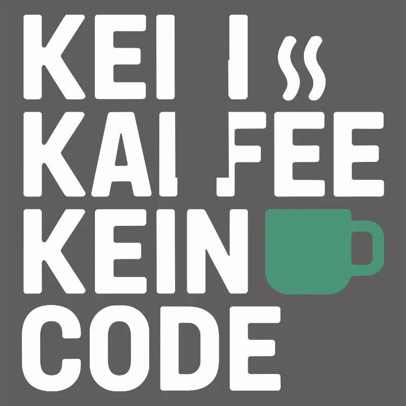 Kein Kaffee Kein Code Programmierer Informatiker