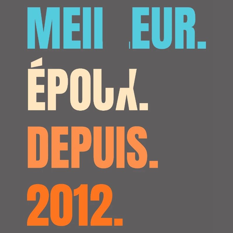 Bester Ehemann seit 2012 Geschenk-Ehemann