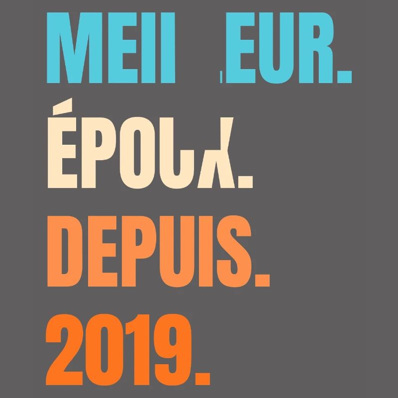 Bester Ehemann seit 2019 Geschenk-Ehemann