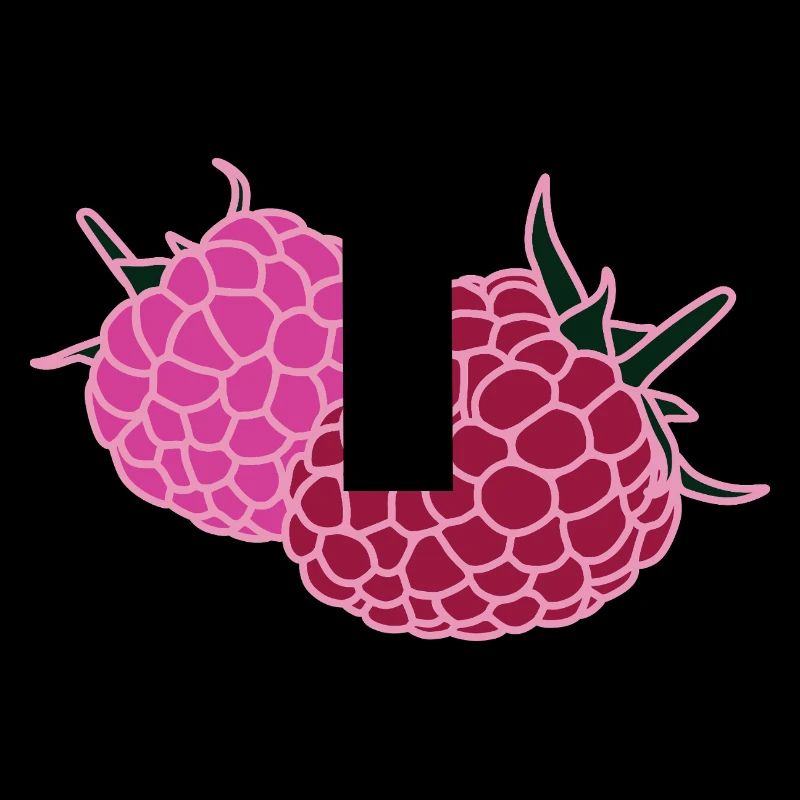 Raspberry Duo Pop Art