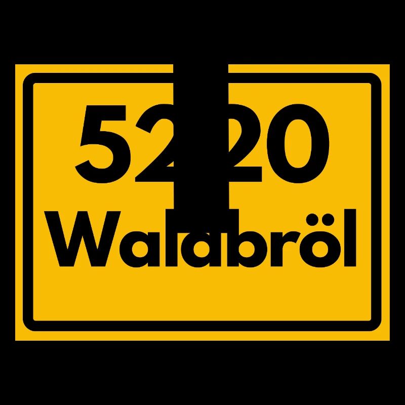 ALTE POSTLEITZAHL PLZ RETRO  5220 WALDBRÖL