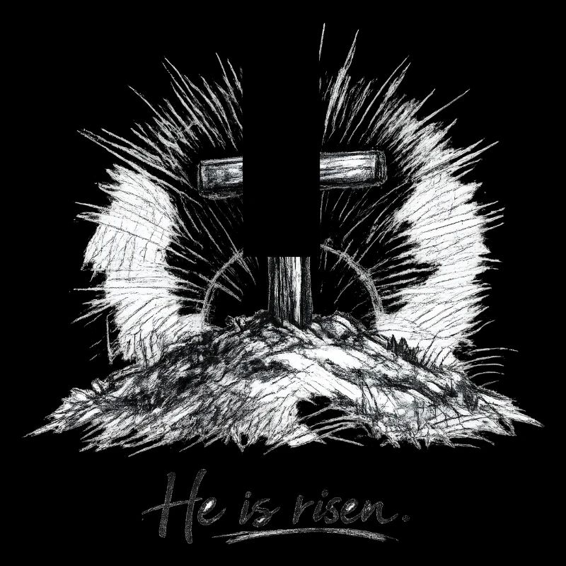 Christian Design - Jesus Cross Easter
