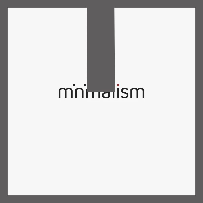 Minimalisme – Moins c’est plus de design