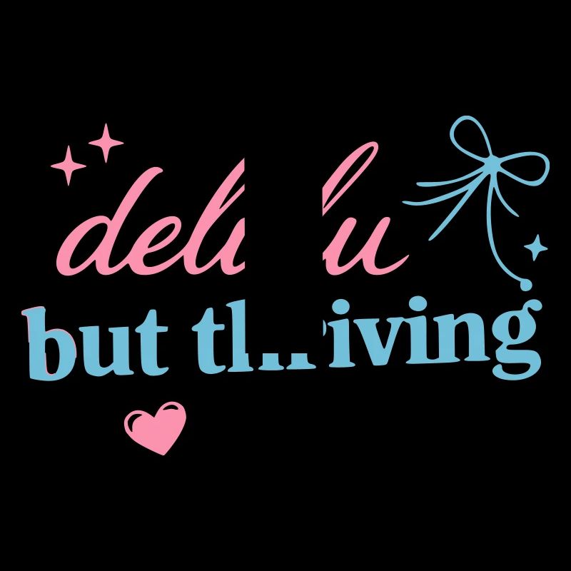 Delhu Thriving Script Logo