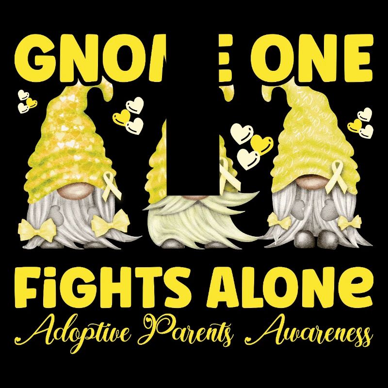 Gnome One Fights Alone Yellow Adoptive Parents