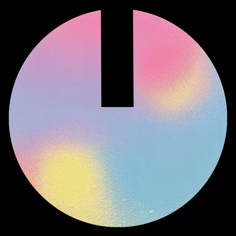 Aura-Check-Pastellgradientensphäre