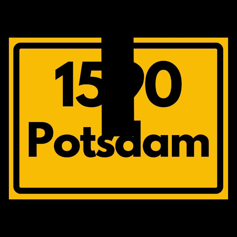 OLD POSTCODE POSTCODE RETRO 1590 POTSDAM HEIMAT