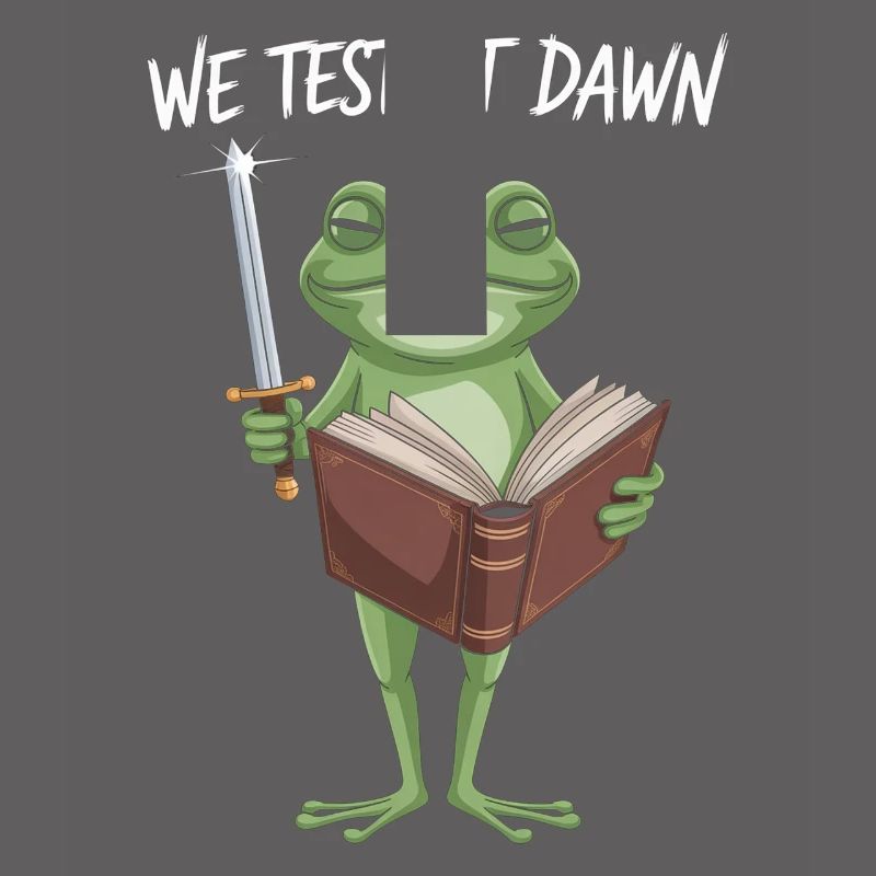 We Test at Dawn Frog Wizard