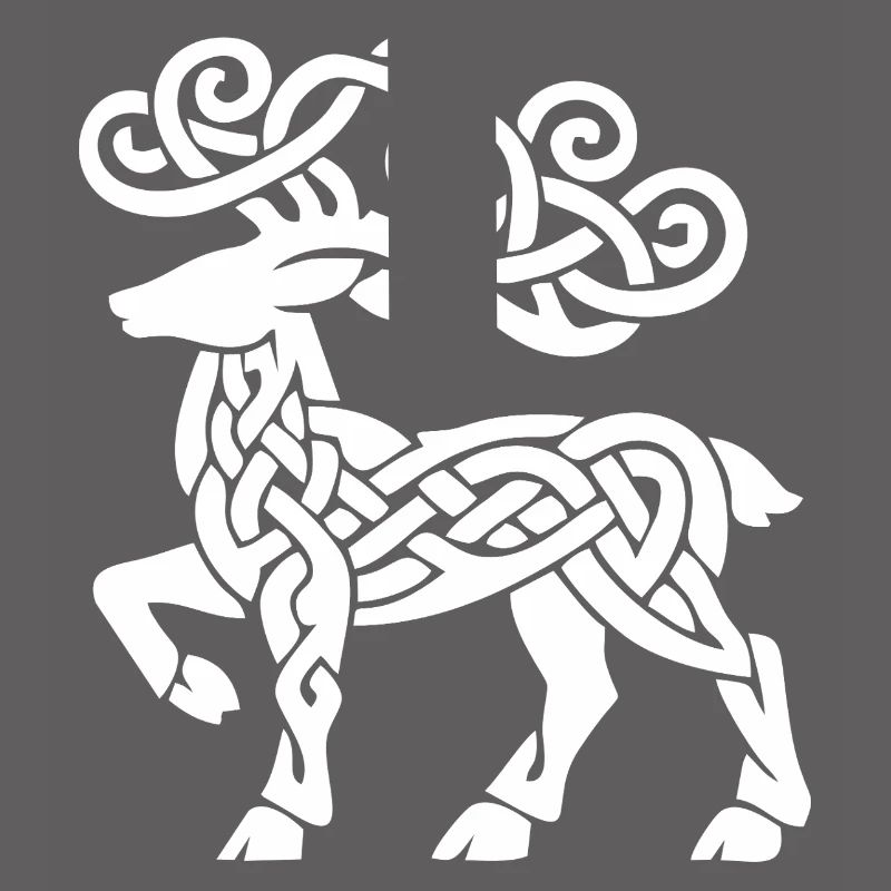 Celtic Knotwork Deer
