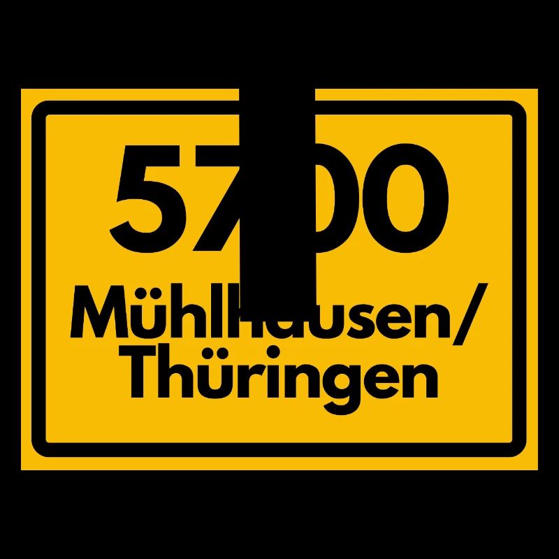 ANCIEN CODI POSTAL 5700 MÜHLHAUSEN THURINGIA