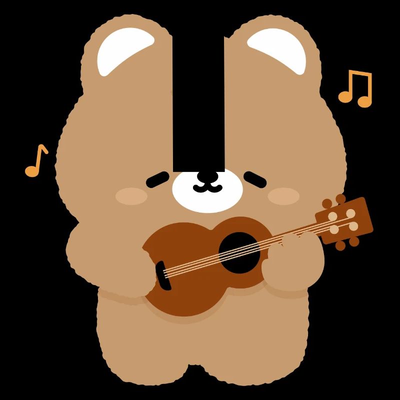 Bear Guitar Serenade