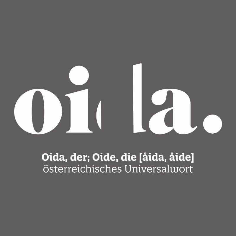 Oida Design Geschenkidee