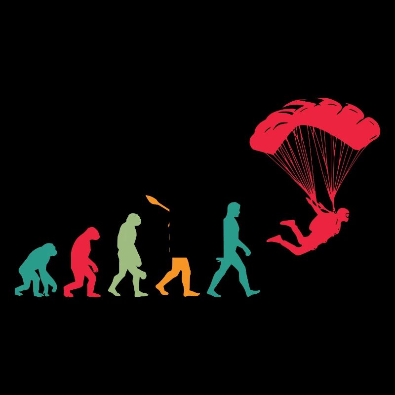 Fallschirm Evolution Fallschirmspringer