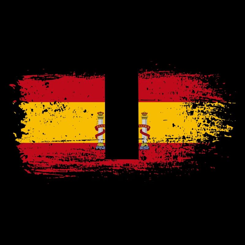 Spanish Flag Crest Splash