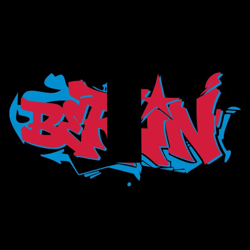 Berliner Graffiti Skyline