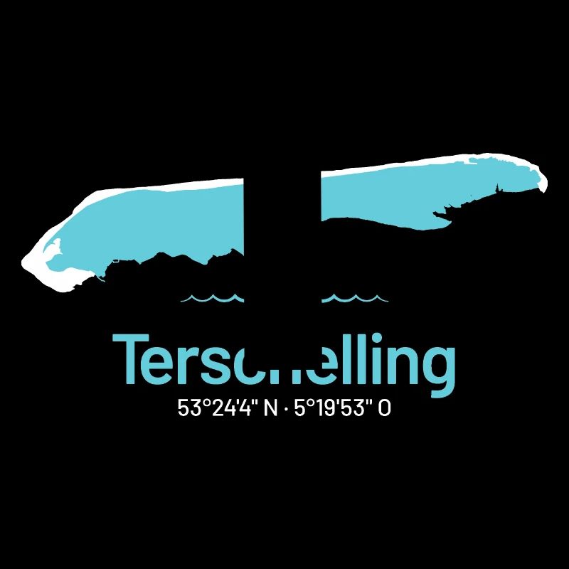 Terschelling | Design-Landkarte