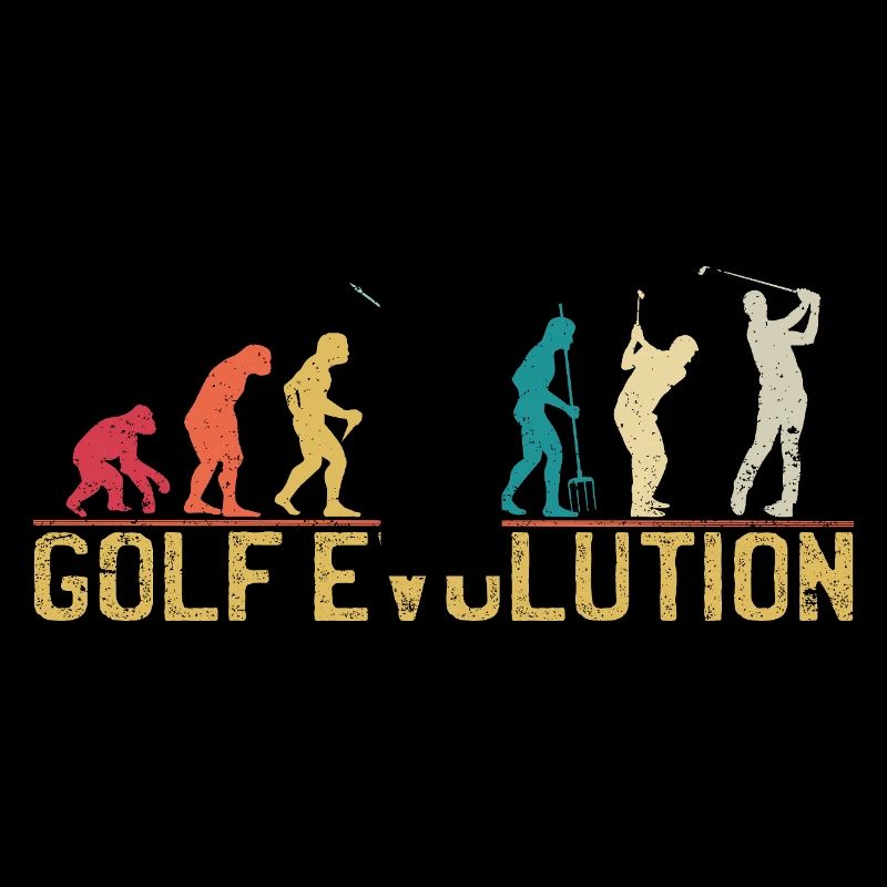 Golf Evolution Silhouette Design