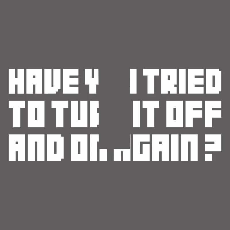 Turning It Off – Nerd Geek Computer Support TBBT