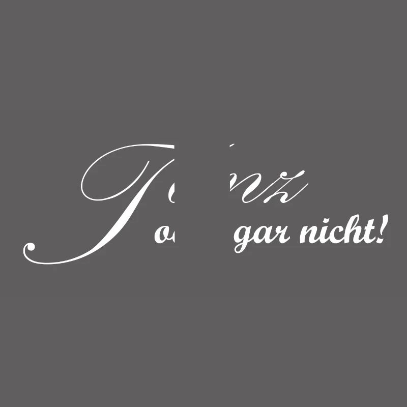 Tanz oder gar nicht - Tänzer Design