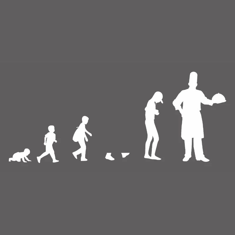 Évolution du bébé au chef / restaurant