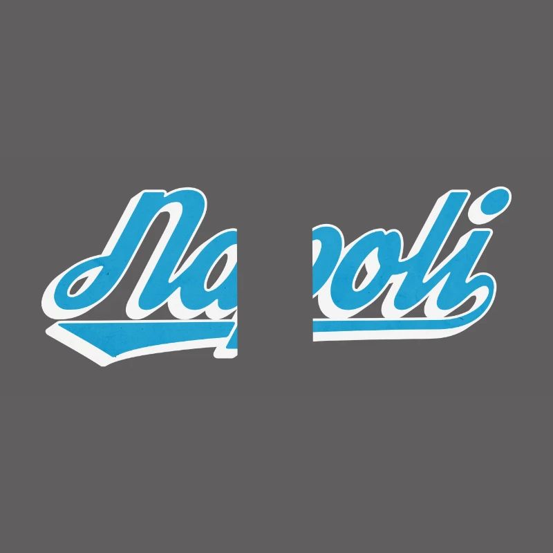Napoli Rétro Script Blue