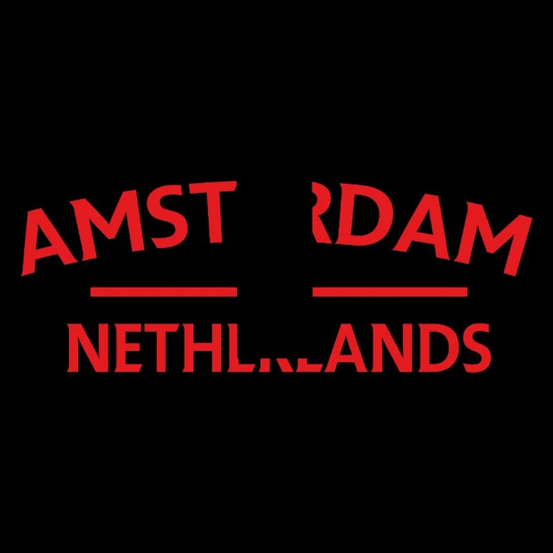 Amsterdam – Netherlands Textdesign