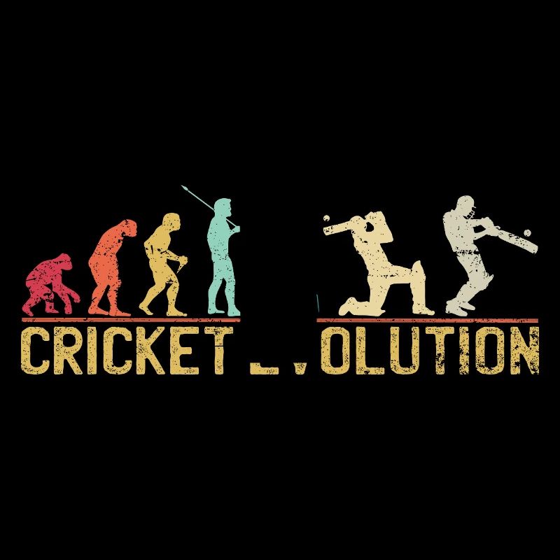 Cricket Evolution Themed Design