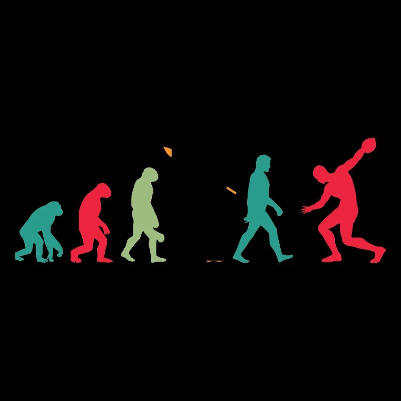 Diskuswerfen Diskuswerfer Evolution Diskus