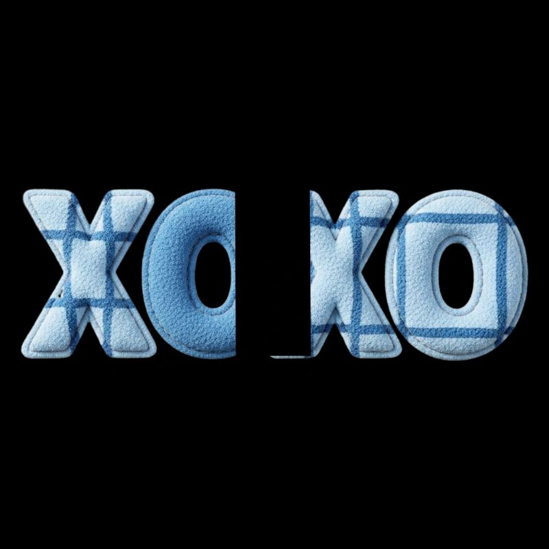 XOXO Patchwork Look mit Stoff Optik