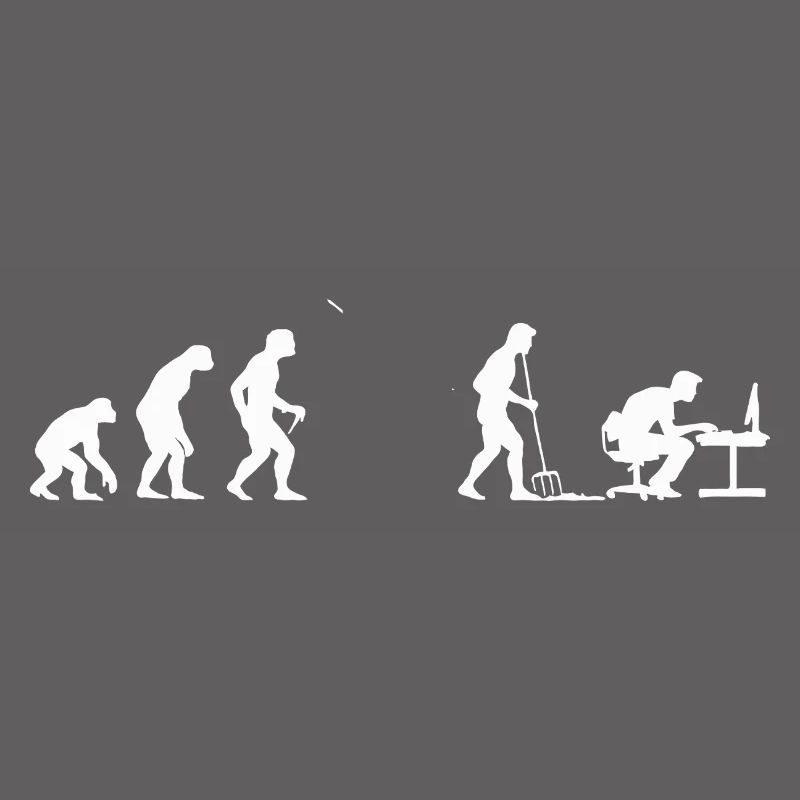 Evolution Programmierer Computerfreak