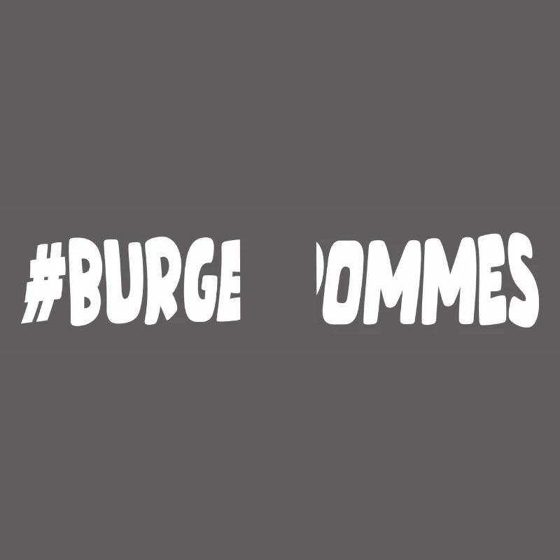 FRITES BURGER Hashtag Restauration rapide