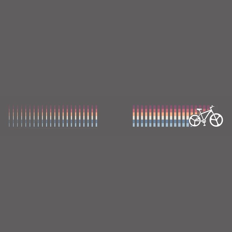 Gradient Barcode Sunset