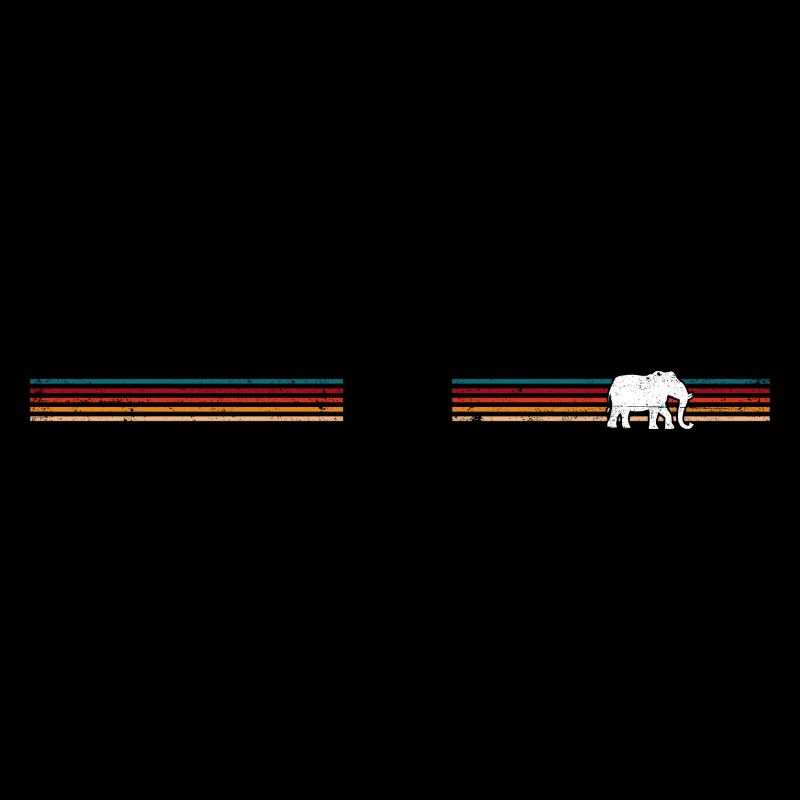 Éléphant rétro