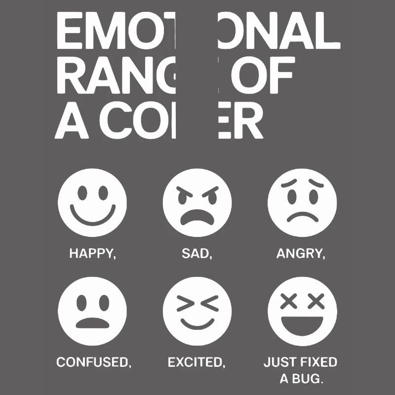 Emotional Range of a Coder