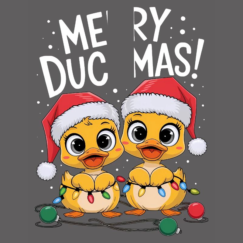 Canard Pull de Noël Canards Canards Noël Canards