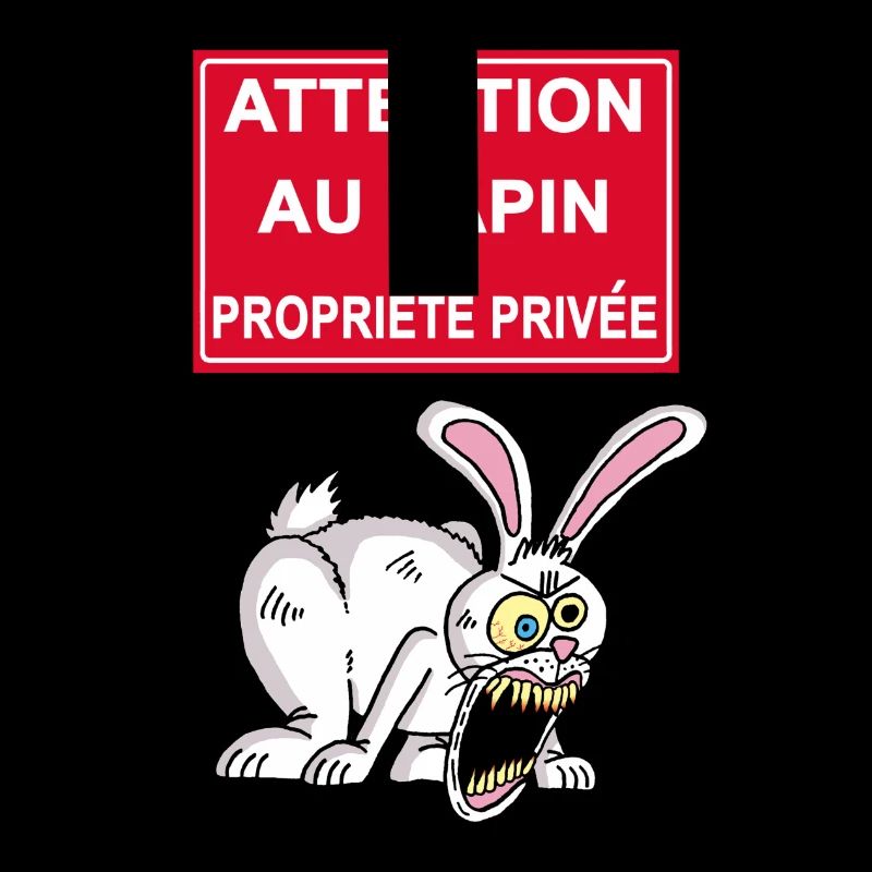 Attention au lapin blanc
