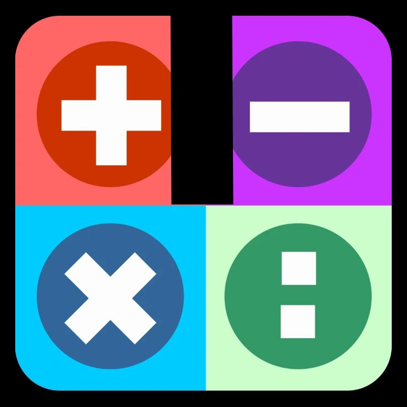 Logo mit vier Emblemen Farbe berechnen