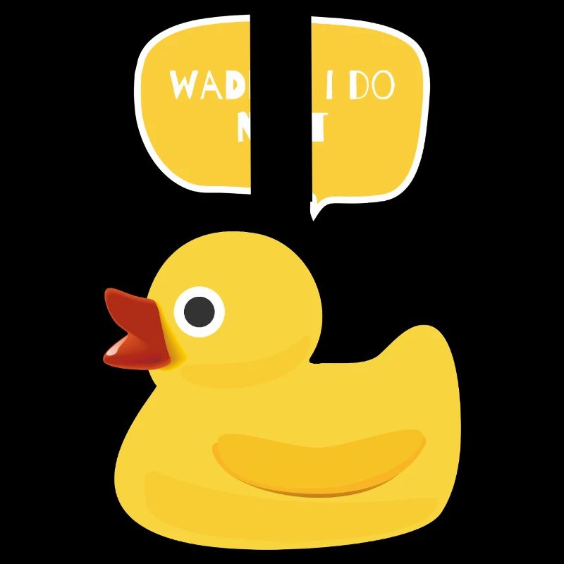 Watscheln Ich mache das nächste Entendesign