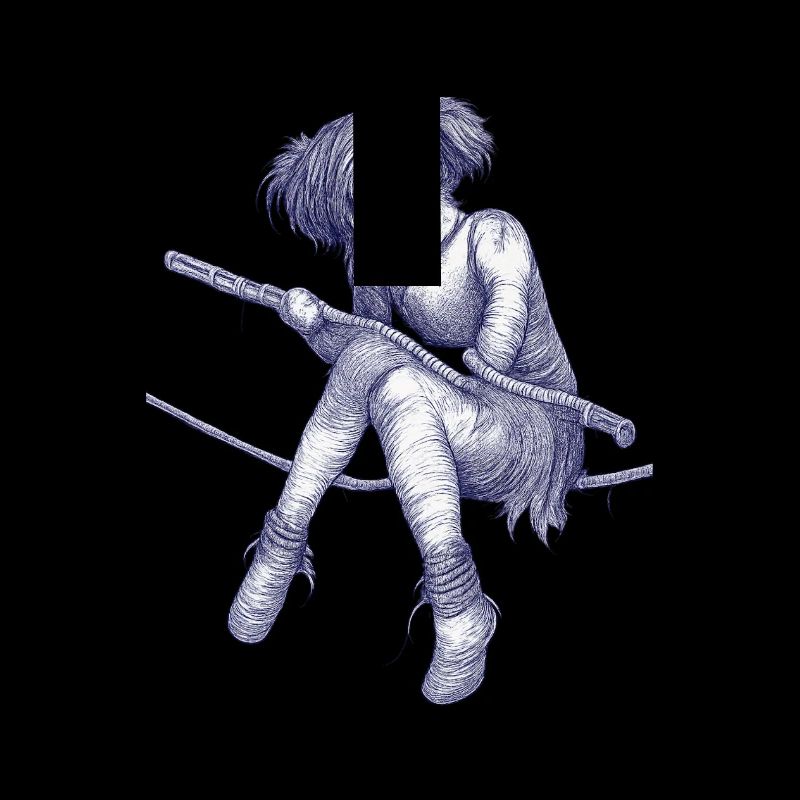 Rope acrobat in dreadpunk