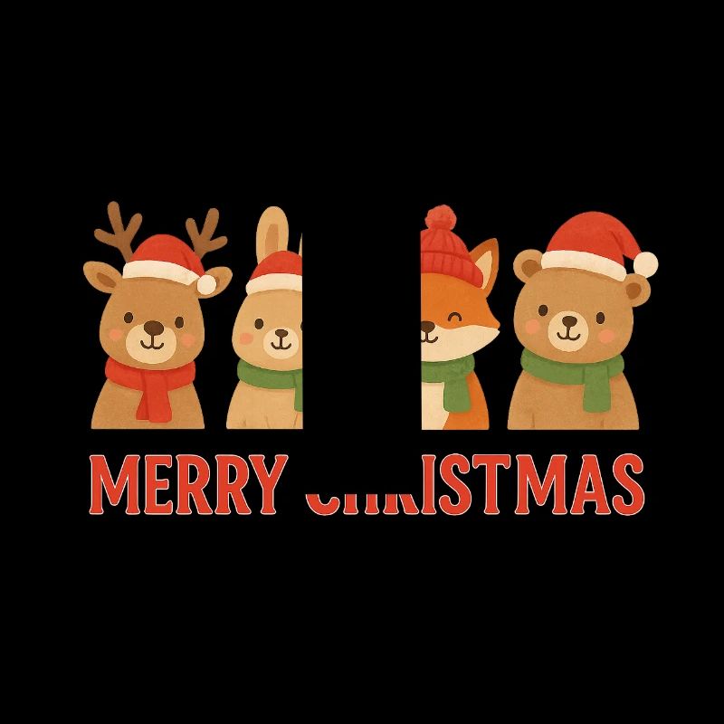 Weihnachts-Tierfreunde-Text