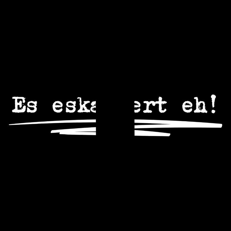 Es eskaliert eh!