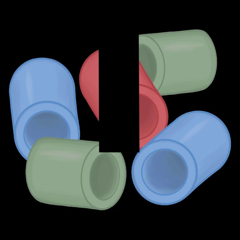 Abstract Color Capsules Ironing Beads