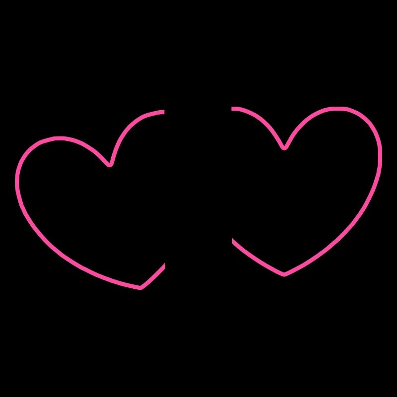 Herz pink Herz rosa Geschenk Valentinstag