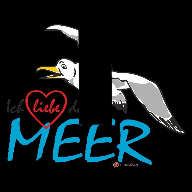 Möwe, Ich liebe das Meer