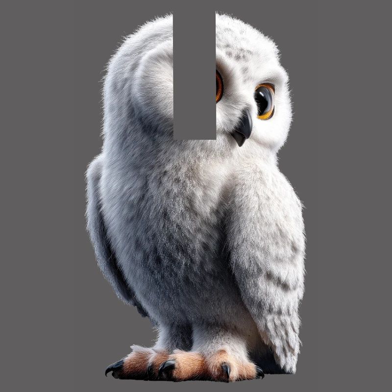 Schneeeule Weiße Eule Kauz Uhu Owl Schnee Eulen