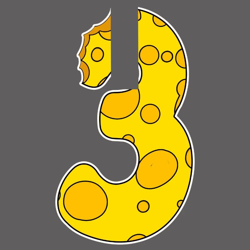 Number 3 - Three - Third